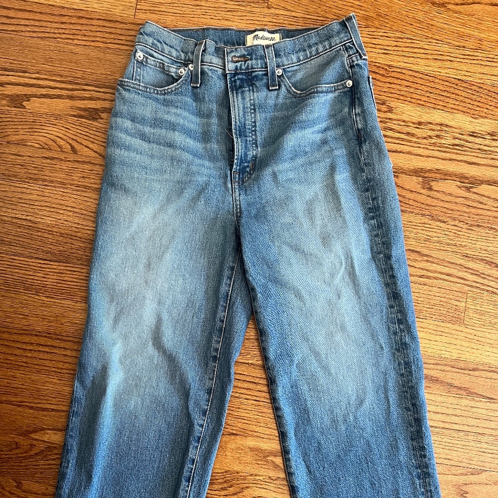 Madewell Perfect Vintage Wide-leg Crop Jeans